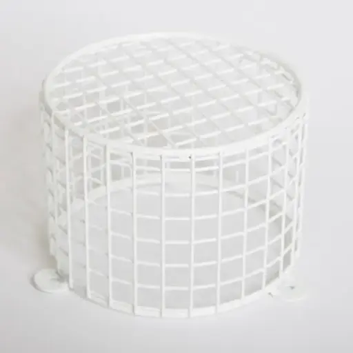 Protective Wire Cage, Large (White)